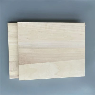 AA AB Grade Poplar Solid Wood Rúm Slat Panel Sérsniðin stærð borð Svefnherbergi og húsgögn Panel